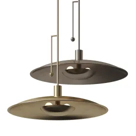 Cb Alavanca Brass Pendant Light
